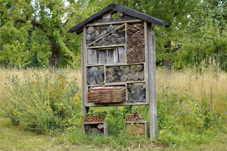 Garten, Gartengestaltung, Insektenhotel Ideen