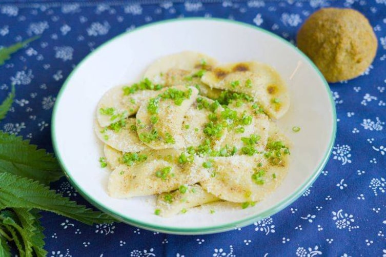 Brennnessel Schlutzkrapfen, Paula Bründl