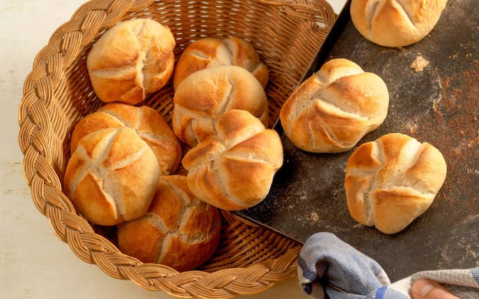 Semmel, Brötchen, selber machen, Servus Rezept