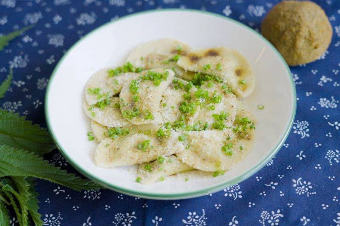 Brennnessel Schlutzkrapfen, Paula Bründl