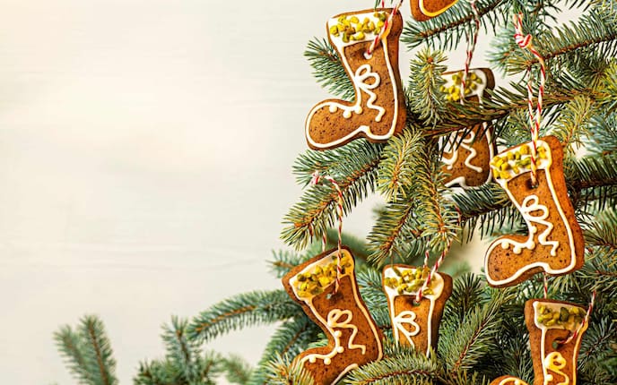 Weihnachtsbaum, Kekse, Plätzchen, Lebkuchen, Lebkuchenstiefel, Servus Rezept