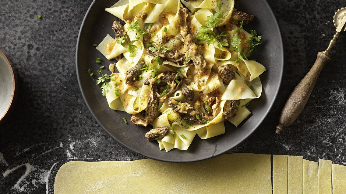 Pappardelle mit Morcheln - Rezept - Servus