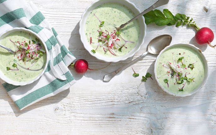 Kohlsprossensuppe mit Pilzen - 0:35 h - Rezept - Servus