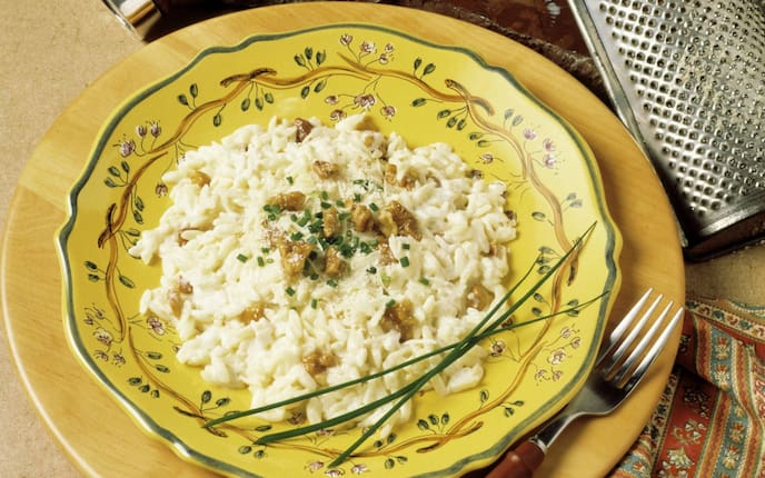 Walnussrisotto mit Weißwein (Foto: Stockfood)