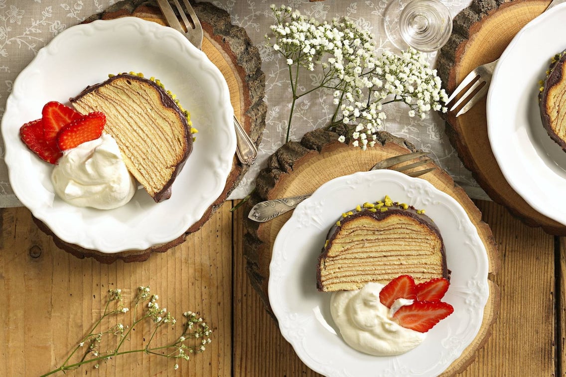 Tiroler Baumkuchen, Festtagsessen